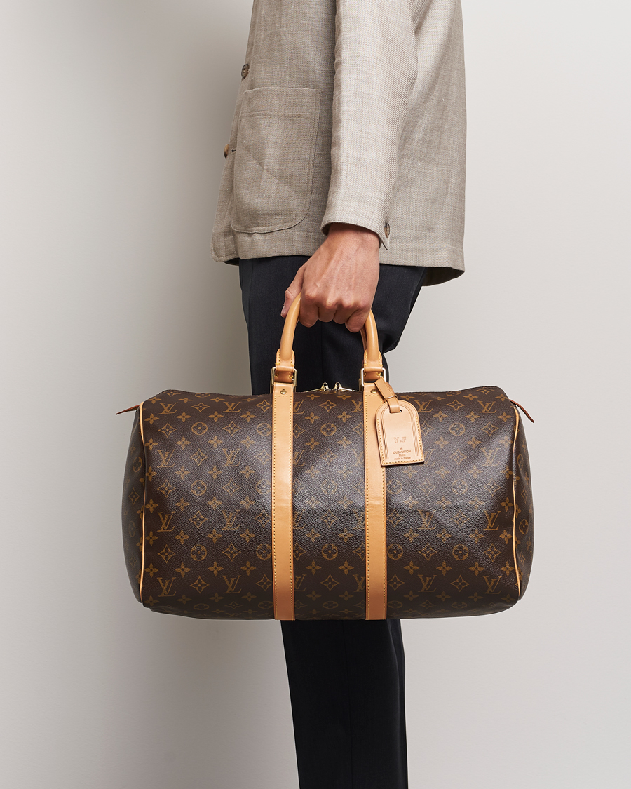 Herren | Louis Vuitton Pre-Owned Keepall 45 Bag Monogram  | Louis Vuitton Pre-Owned | Keepall 45 Bag Monogram 