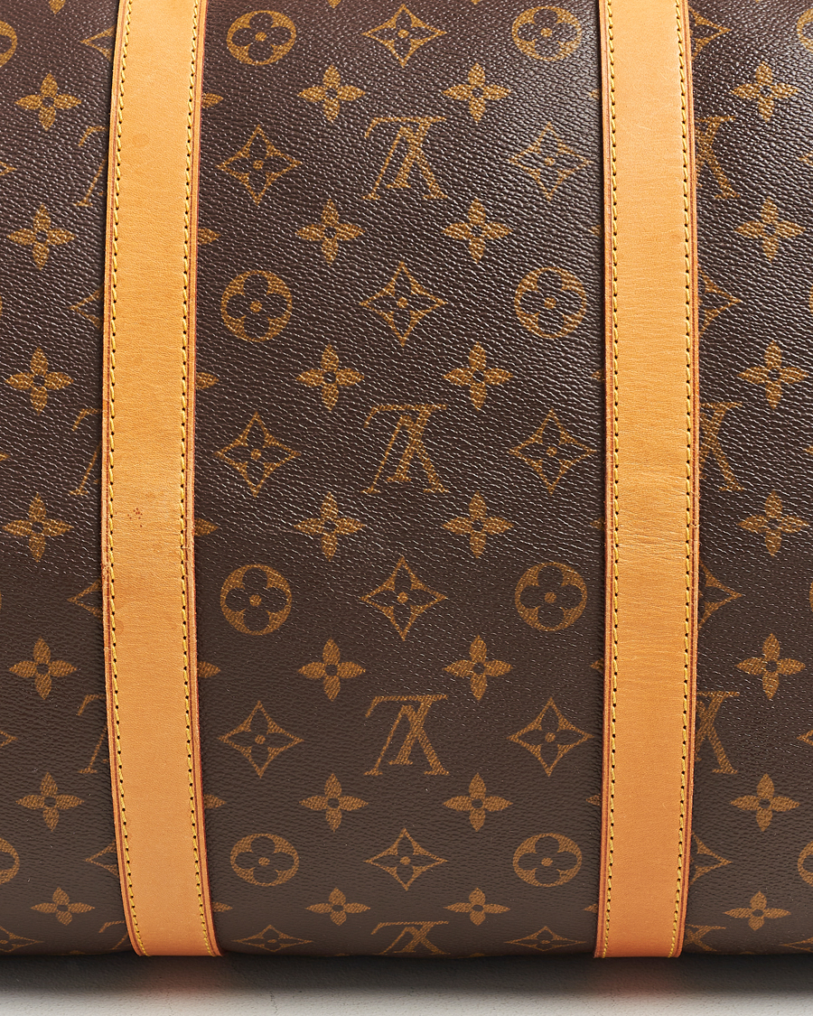Herren | Louis Vuitton Pre-Owned Keepall 55 Bag Monogram | Louis Vuitton Pre-Owned | Keepall 55 Bag Monogram