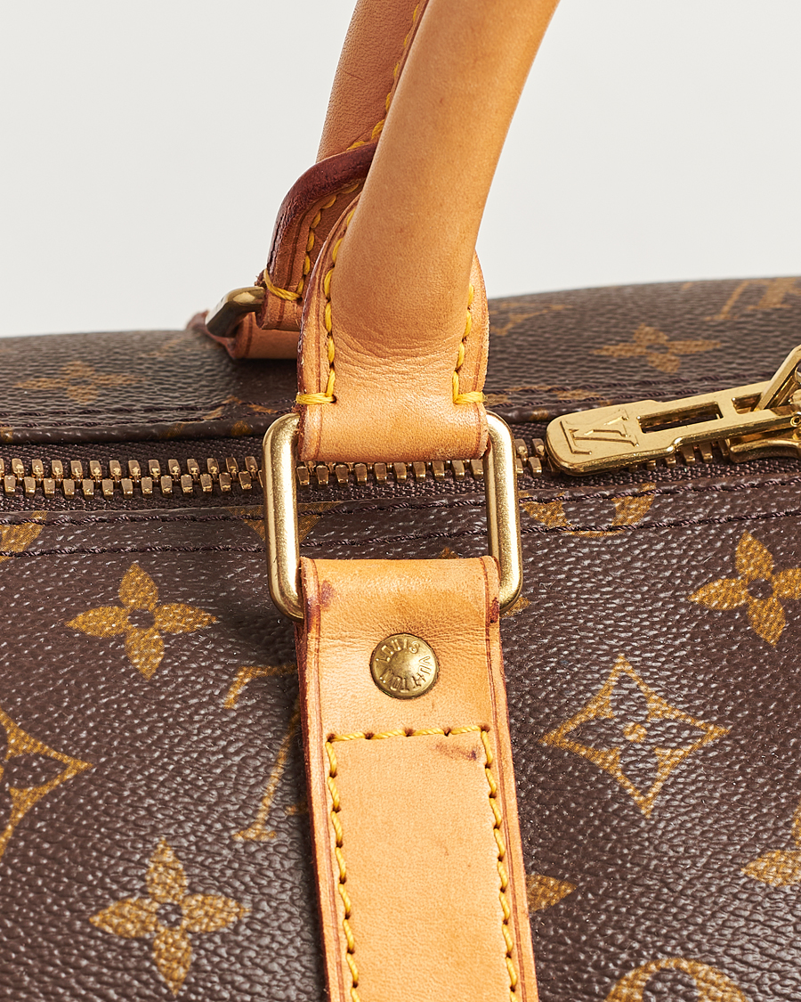 Herren | Louis Vuitton Pre-Owned Keepall 55 Bag Monogram | Louis Vuitton Pre-Owned | Keepall 55 Bag Monogram