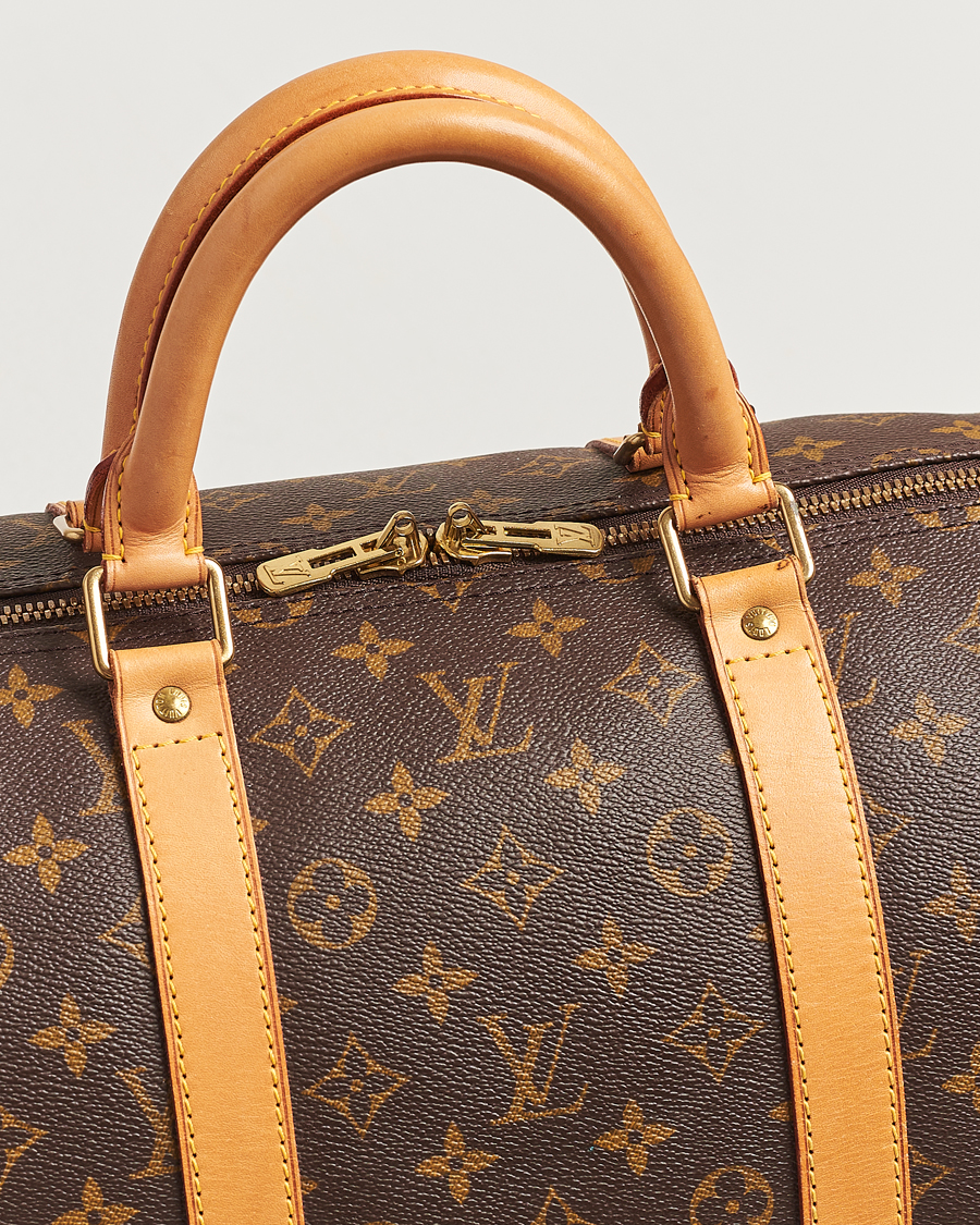 Herren | Louis Vuitton Pre-Owned Keepall 55 Bag Monogram | Louis Vuitton Pre-Owned | Keepall 55 Bag Monogram