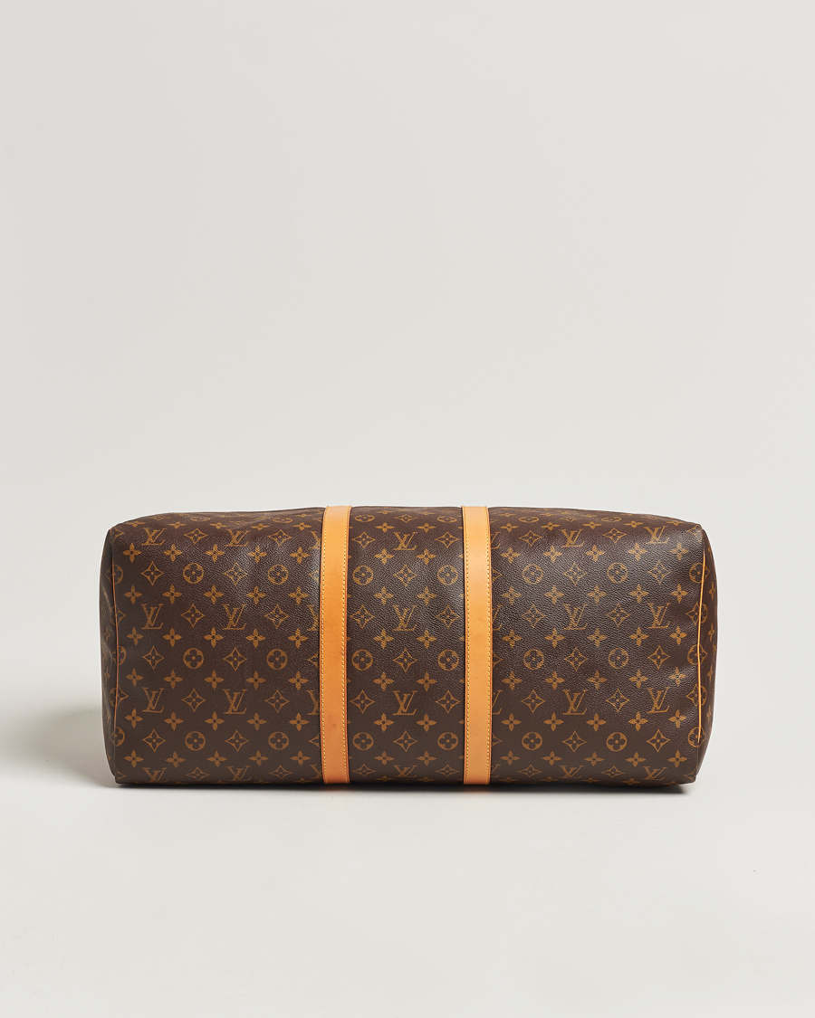 Herren | Louis Vuitton Pre-Owned Keepall 55 Bag Monogram | Louis Vuitton Pre-Owned | Keepall 55 Bag Monogram