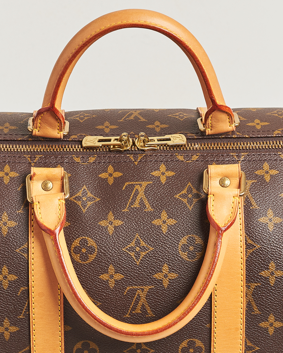 Herren | Louis Vuitton Pre-Owned Keepall 55 Bag Monogram | Louis Vuitton Pre-Owned | Keepall 55 Bag Monogram