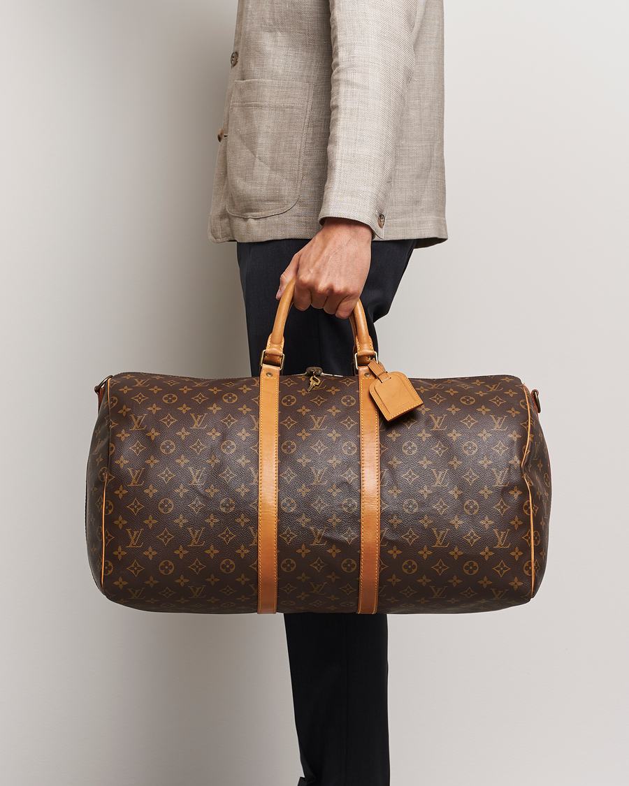 Herren | Louis Vuitton Pre-Owned Keepall Bandoulière 55 Monogram  | Louis Vuitton Pre-Owned | Keepall Bandoulière 55 Monogram 