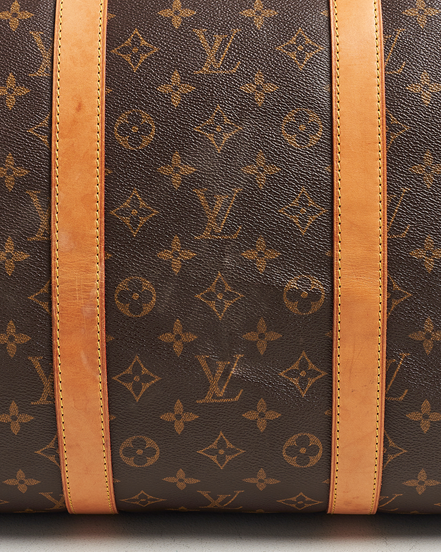 Herren | Louis Vuitton Pre-Owned Keepall 55 Bag Monogram | Louis Vuitton Pre-Owned | Keepall 55 Bag Monogram