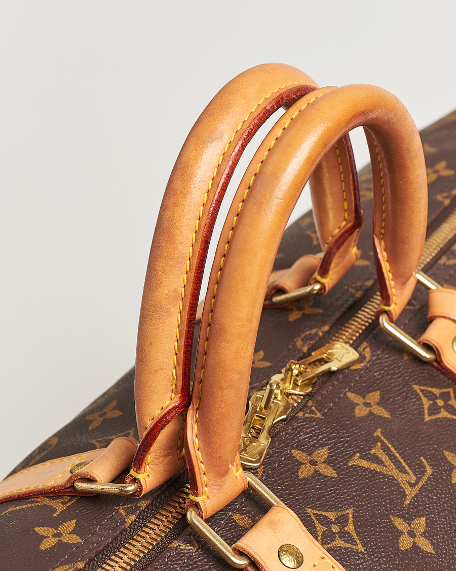 Herren | Louis Vuitton Pre-Owned Keepall 55 Bag Monogram | Louis Vuitton Pre-Owned | Keepall 55 Bag Monogram