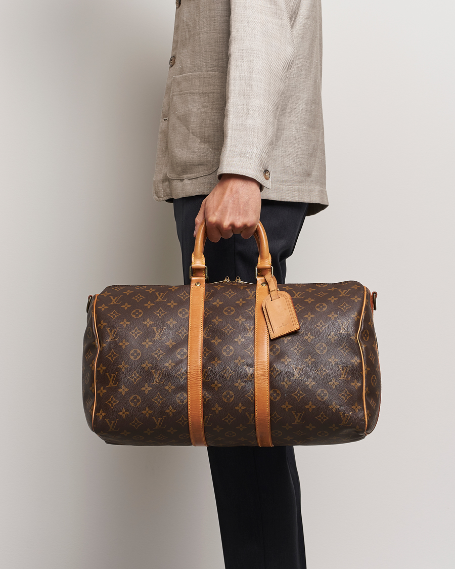 Herren | Louis Vuitton Pre-Owned Keepall Bandoulière 45 Monogram | Louis Vuitton Pre-Owned | Keepall Bandoulière 45 Monogram