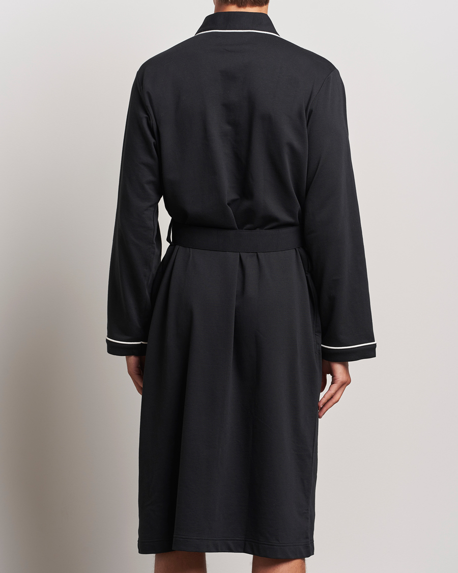 Herren | Polo Ralph Lauren Cotton Jersey Robe Black | Polo Ralph Lauren | Cotton Jersey Robe Black