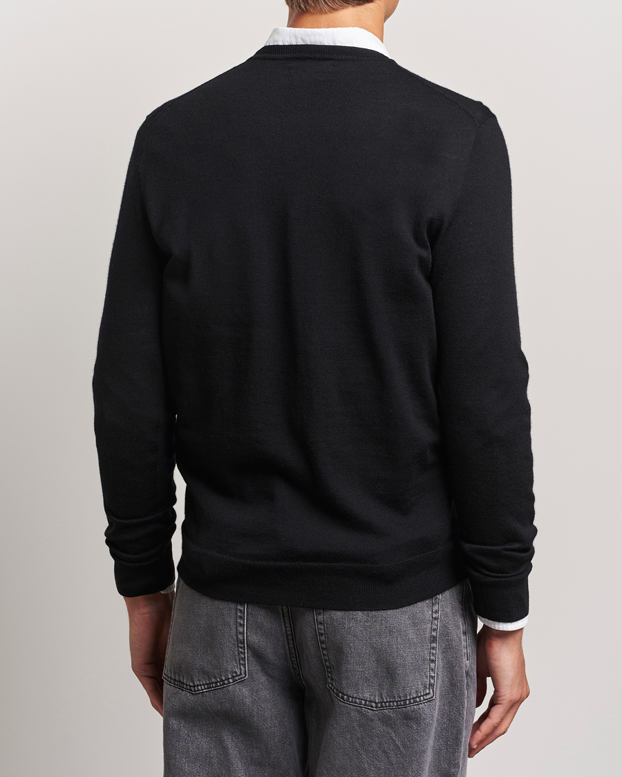 Herren | Pullover | Polo Ralph Lauren | Merino Crew Neck Pullover Polo Black