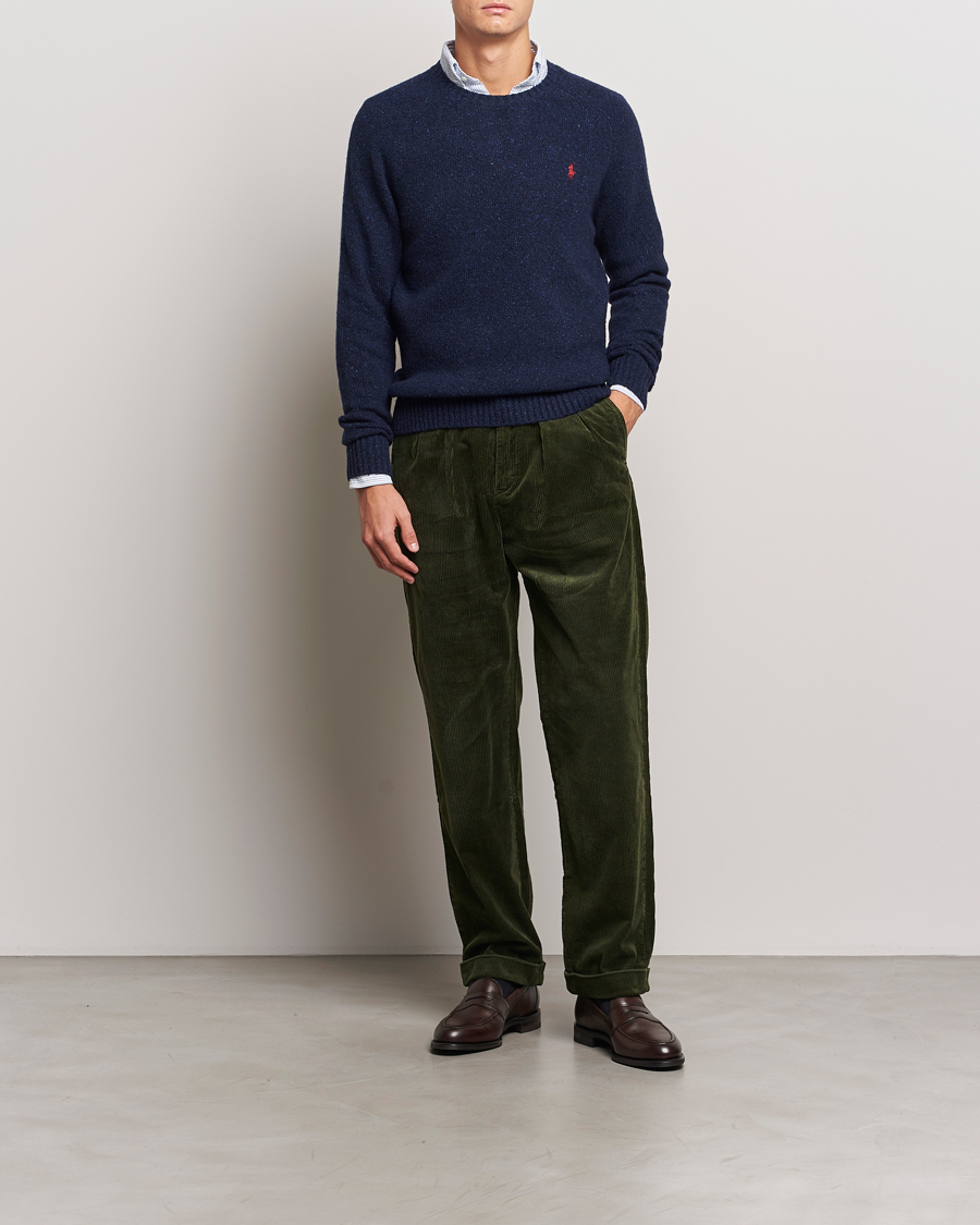Herren | Pullover | Polo Ralph Lauren | Donegal Sweater Ancient Navy