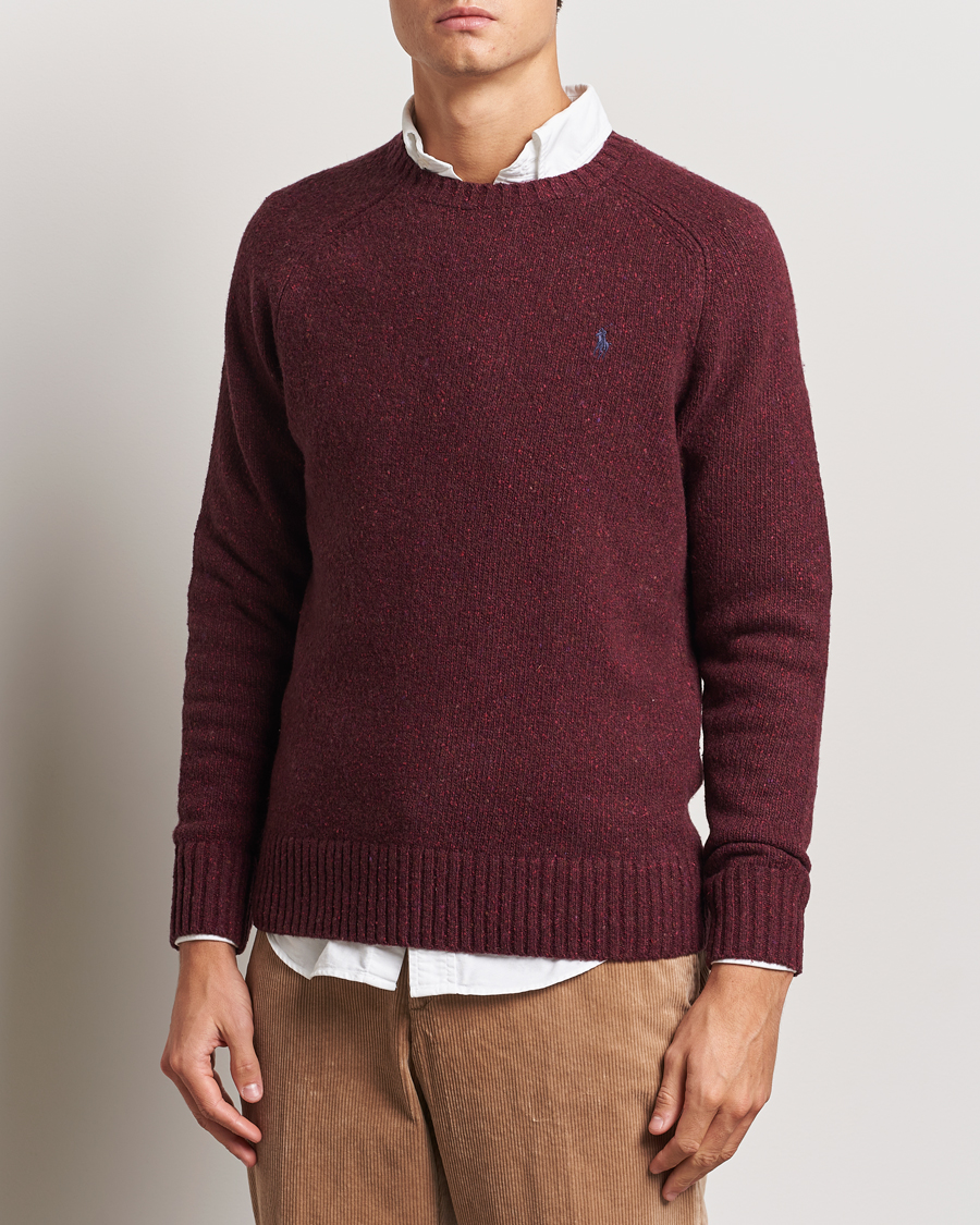 Herren | Pullover | Polo Ralph Lauren | Donegal Sweater Aged Wine