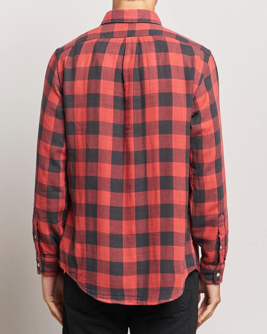 Herren | Hemden | Polo Ralph Lauren | Double Face Custom Fit Check Shirt Red/Black