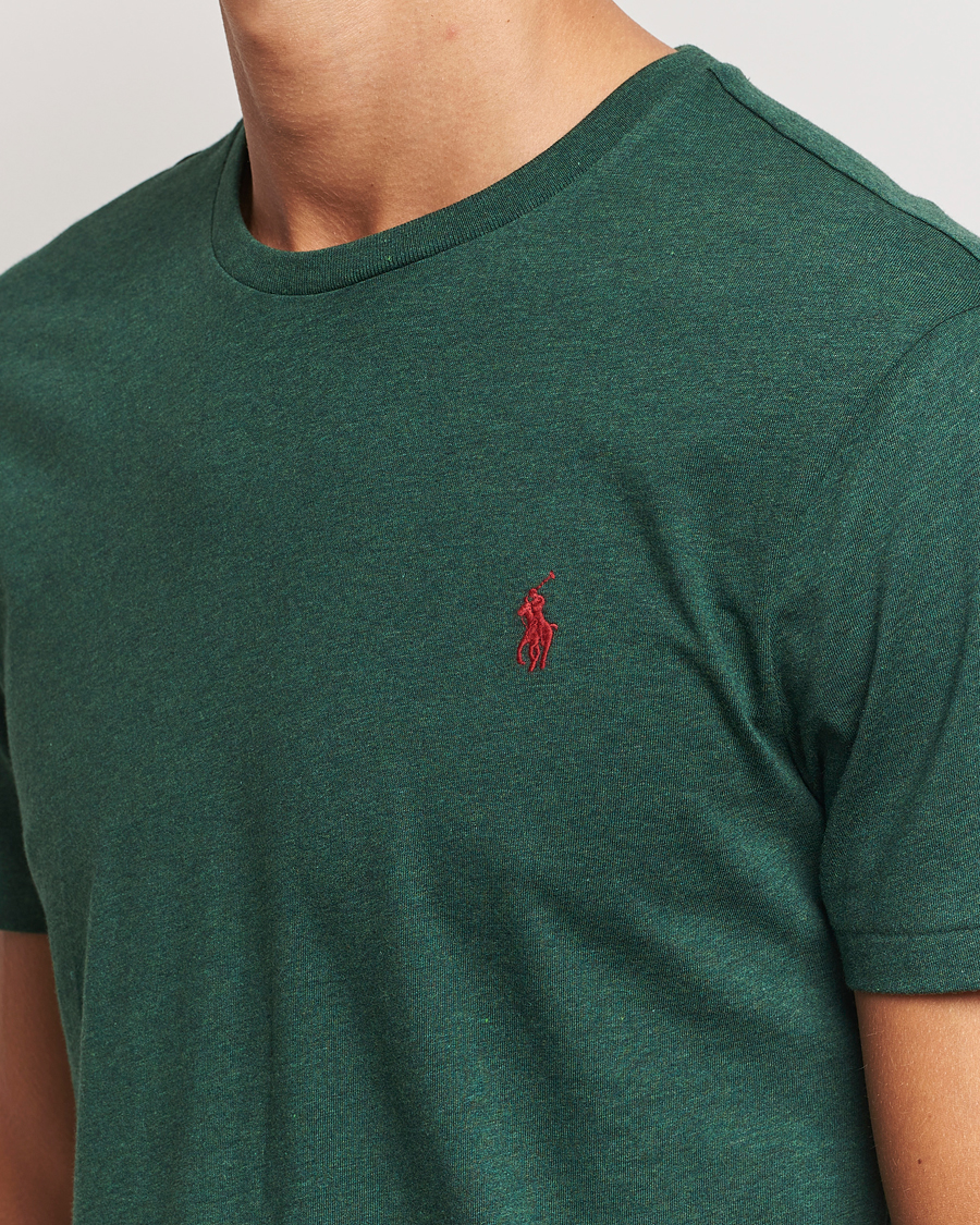 Herren | T-Shirts | Polo Ralph Lauren | Custom Slim Fit Tee Scotch Pine Heather