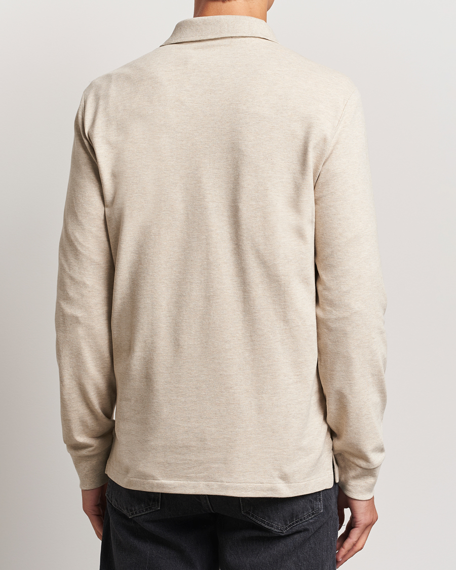 Herren | Pullover | Polo Ralph Lauren | Custom Slim Fit Long Sleeve Polo Expedition Dune Heather