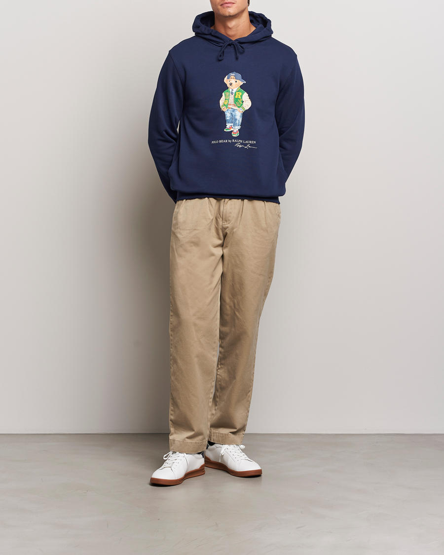 Herren | Pullover | Polo Ralph Lauren | Varsity Bear Hoodie Navy