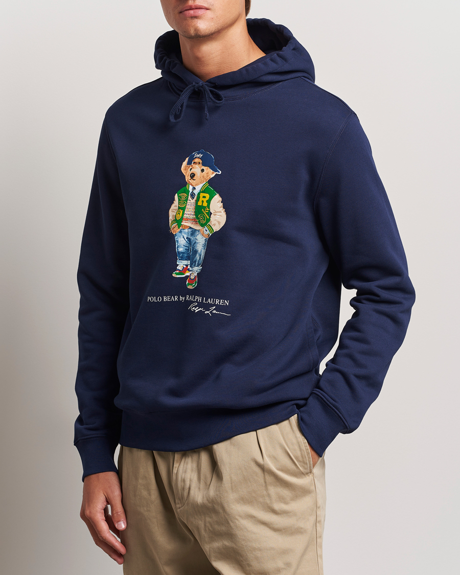 Herren | Pullover | Polo Ralph Lauren | Varsity Bear Hoodie Navy