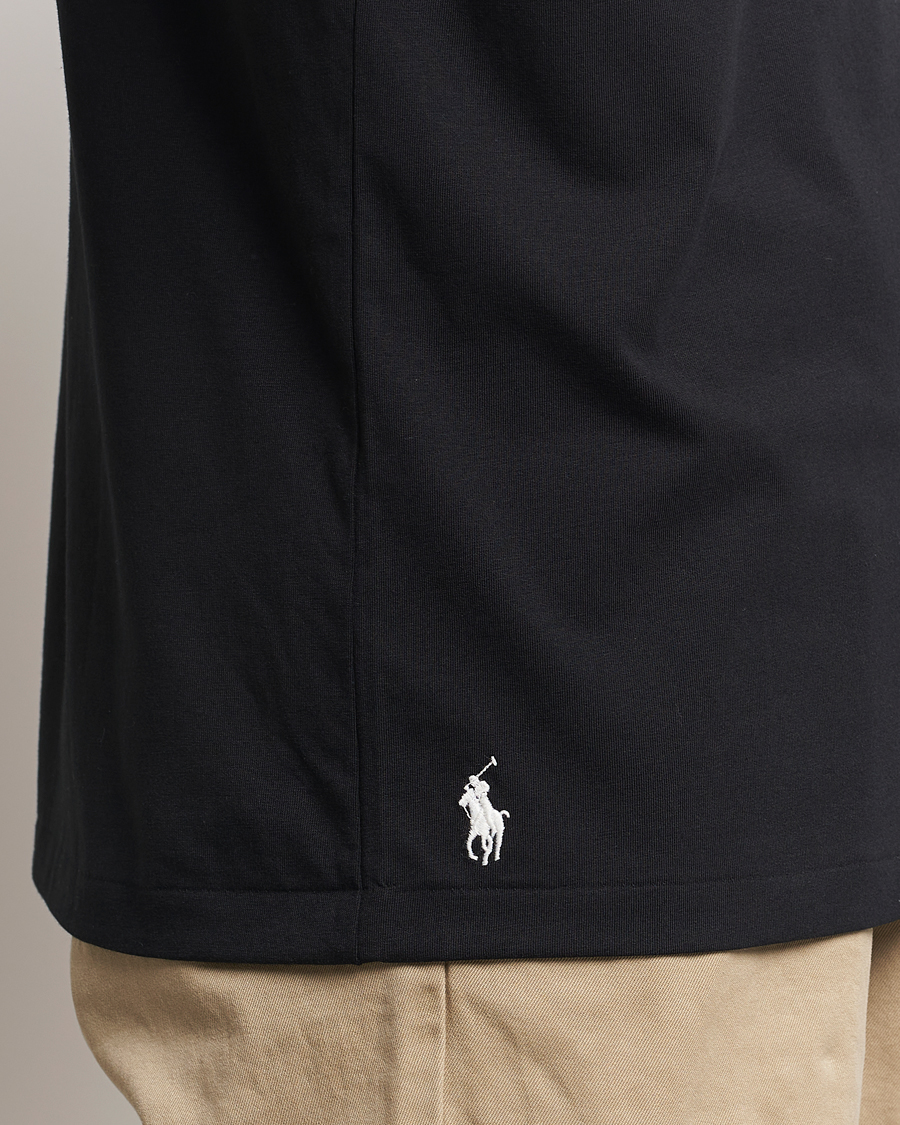 Herren | T-Shirts | Polo Ralph Lauren | RL Varsity Tee Polo Black