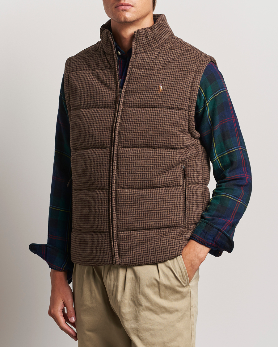 Herren | Jacken | Polo Ralph Lauren | Quilted Vest Cedar Heather Dogtooth