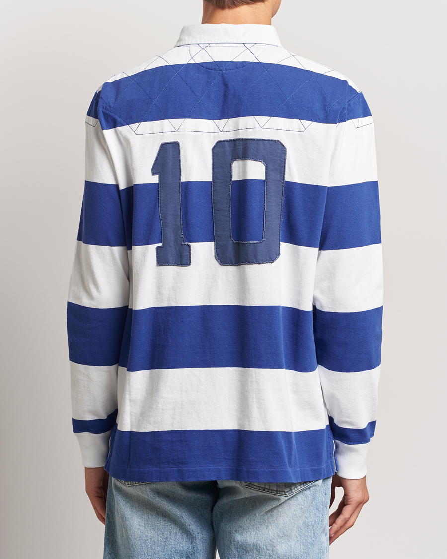 Herren | Pullover | Polo Ralph Lauren | Rugby Patch Deckwash White/Active Blue