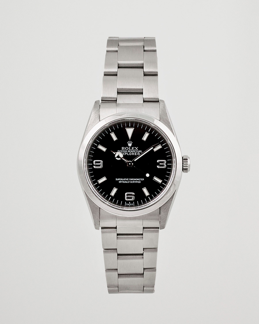 Herren | Rolex Pre-Owned Explorer 14270 Silver | Rolex Pre-Owned | Explorer 14270 Silver