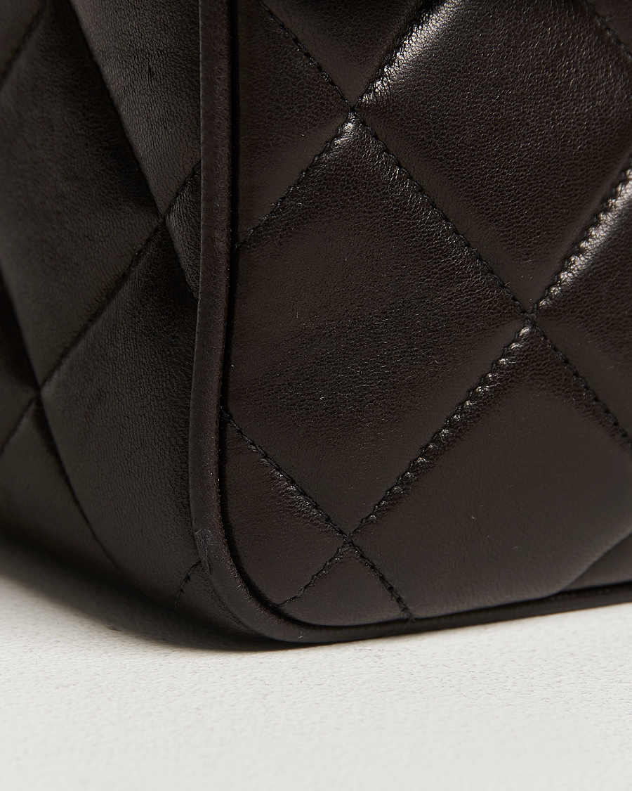 Herren | Gifts for Her | Chanel Pre-Owned | Tassel Flap Shoulder Bag Black Lambskin