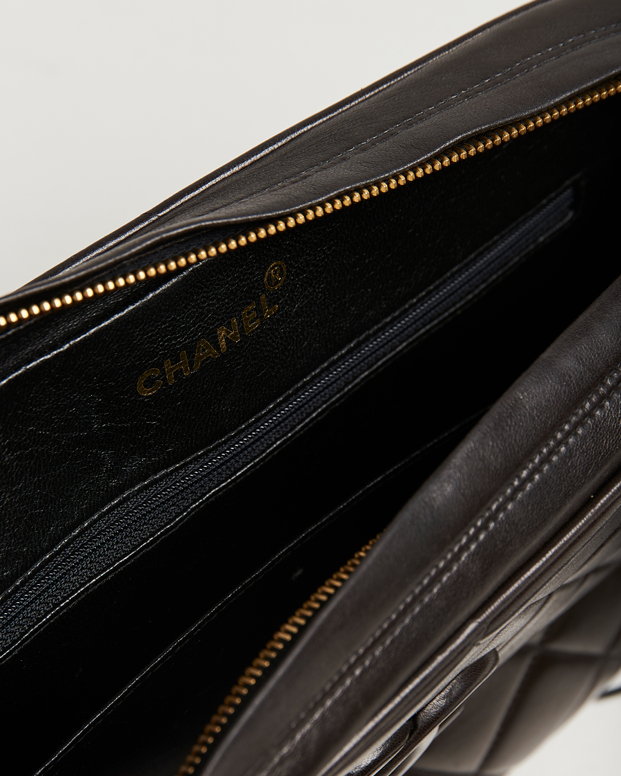 Herren | Gifts for Her | Chanel Pre-Owned | Tassel Flap Shoulder Bag Black Lambskin