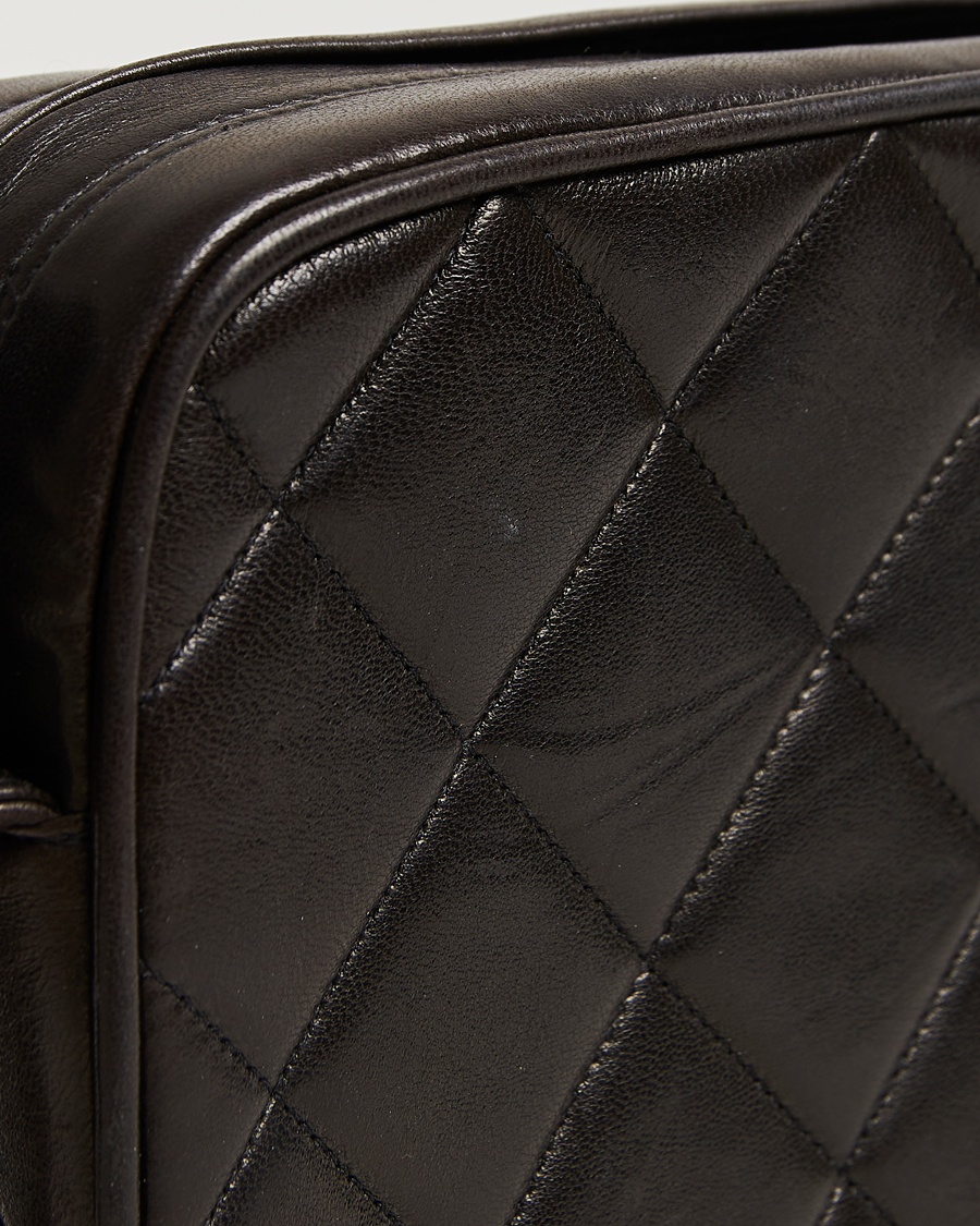 Herren | Gifts for Her | Chanel Pre-Owned | Tassel Flap Shoulder Bag Black Lambskin