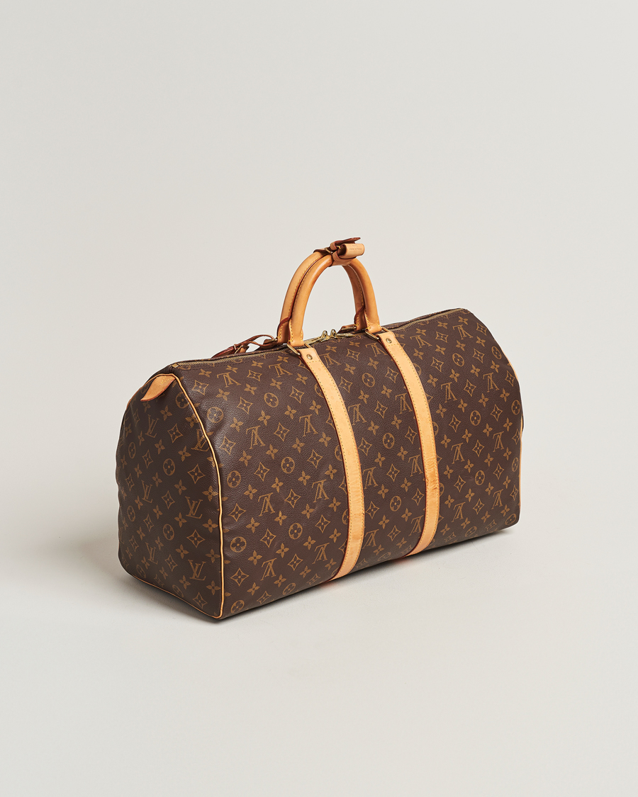 Herren | Louis Vuitton Pre-Owned Keepall 50 Bag Monogram | Louis Vuitton Pre-Owned | Keepall 50 Bag Monogram