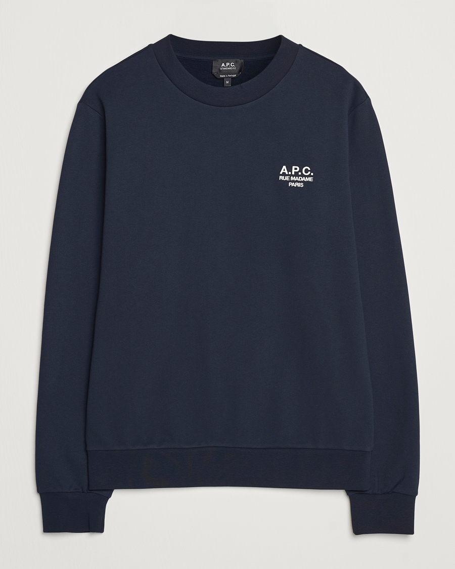 Herren | Pullover | A.P.C. | Rue Madame Sweatshirt Dark Navy