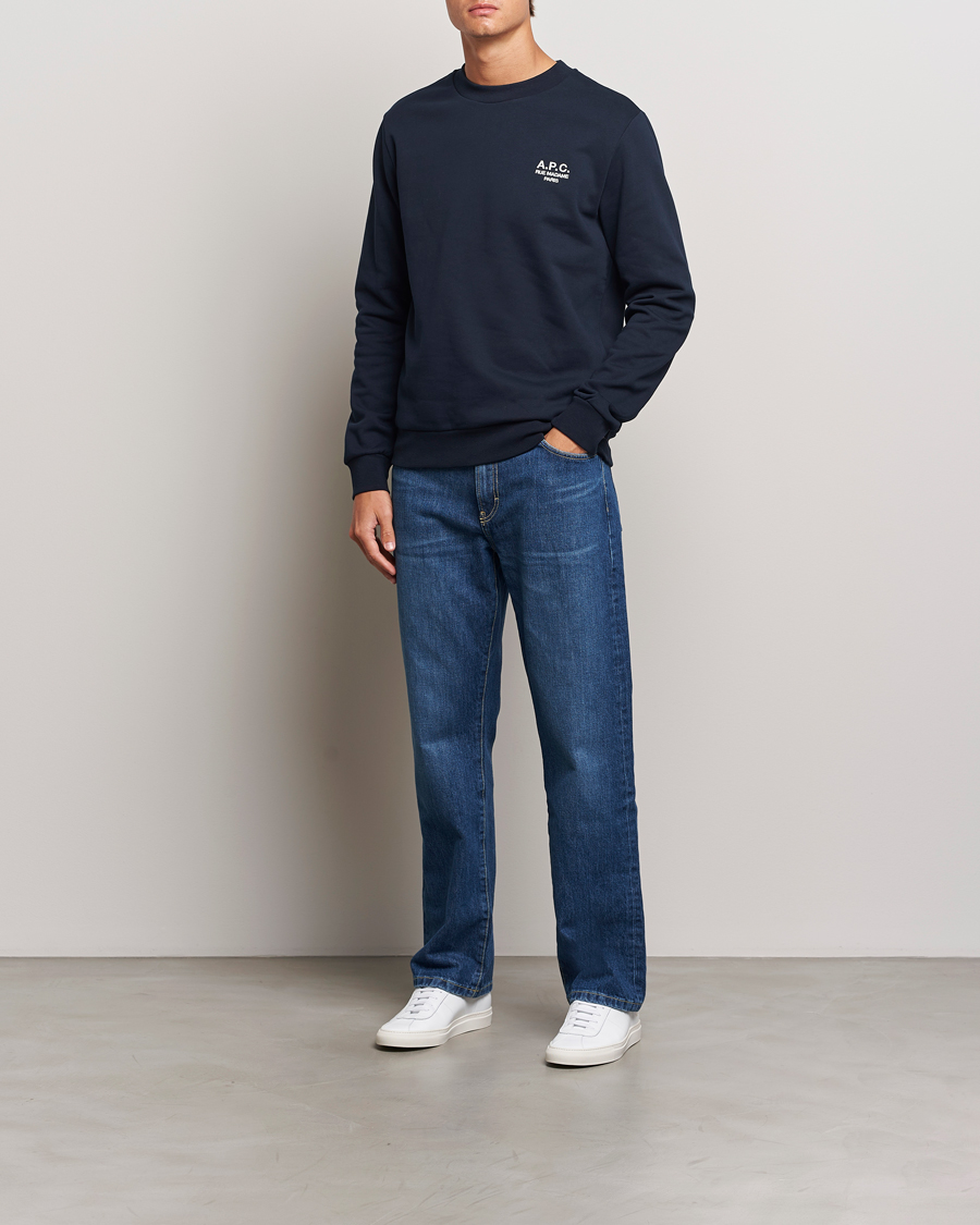 Herren | Pullover | A.P.C. | Rue Madame Sweatshirt Dark Navy