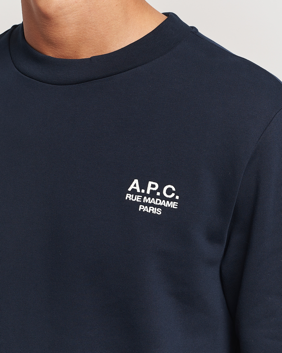 Herren | Pullover | A.P.C. | Rue Madame Sweatshirt Dark Navy