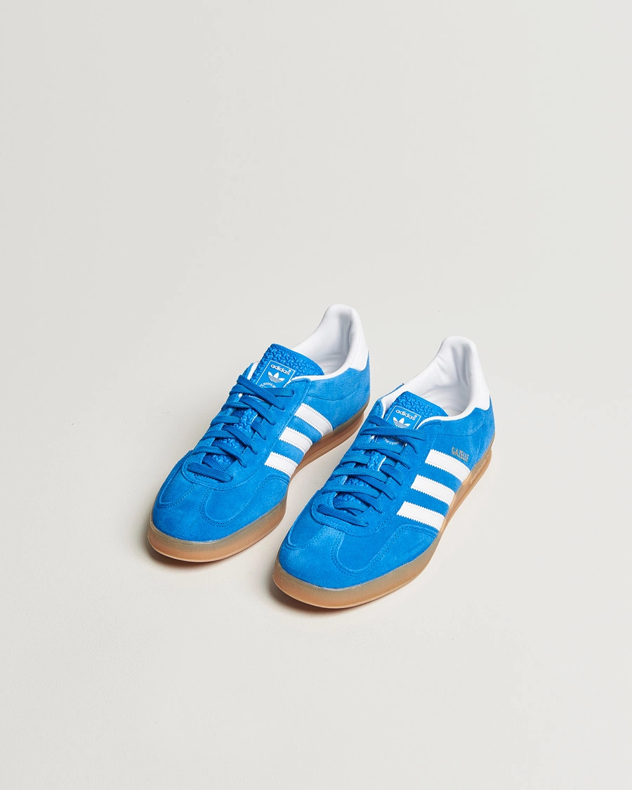 Herren | Sneaker | adidas Originals | Gazelle Indoor Sneaker Blue/White