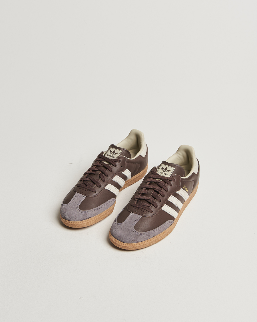 Herren | Sneaker | adidas Originals | Samba OG Sneaker Dark Brown/Beige