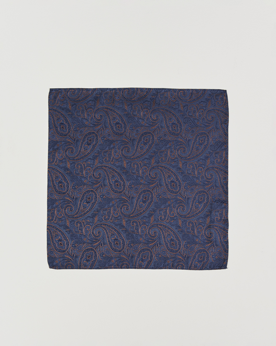 Herren | Amanda Christensen Box Set Silk 8 cm Tie And Pocket Square Navy | Amanda Christensen | Box Set Silk 8 cm Tie And Pocket Square Navy