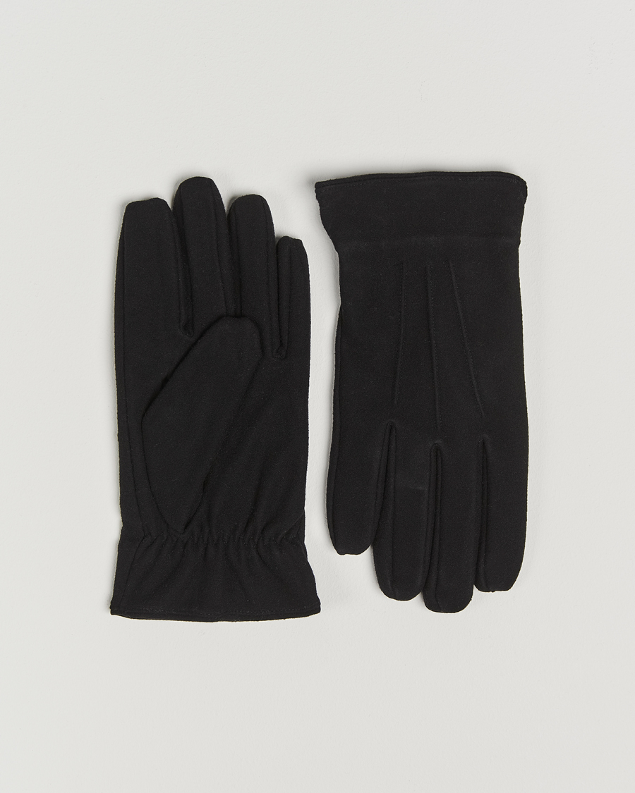 Herren | Handschuhe | Amanda Christensen | Lined Wool Gloves Black