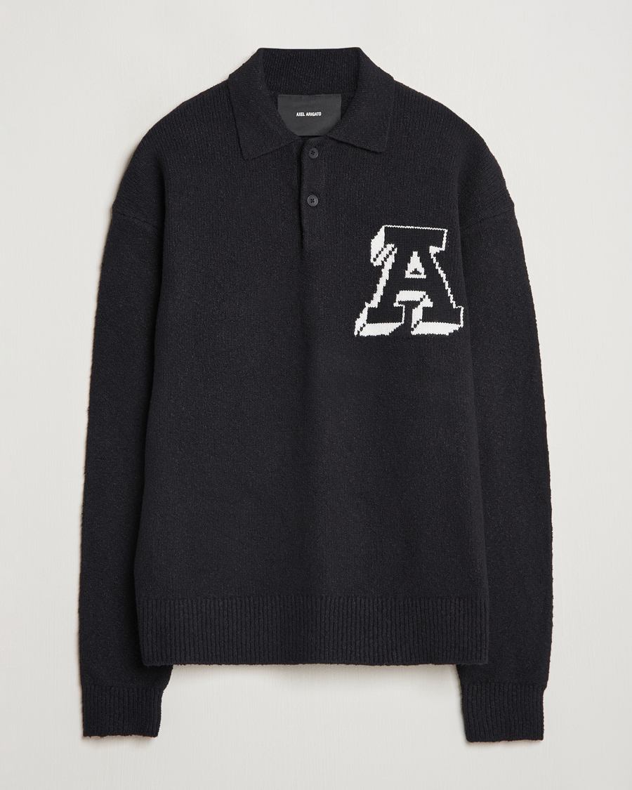 Herren | Pullover | Axel Arigato | Team Polo Sweater Black