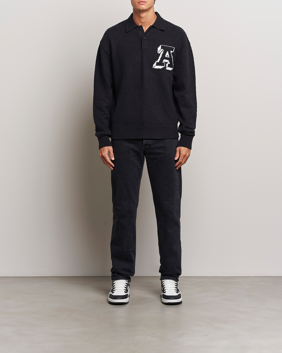 Herren | Pullover | Axel Arigato | Team Polo Sweater Black