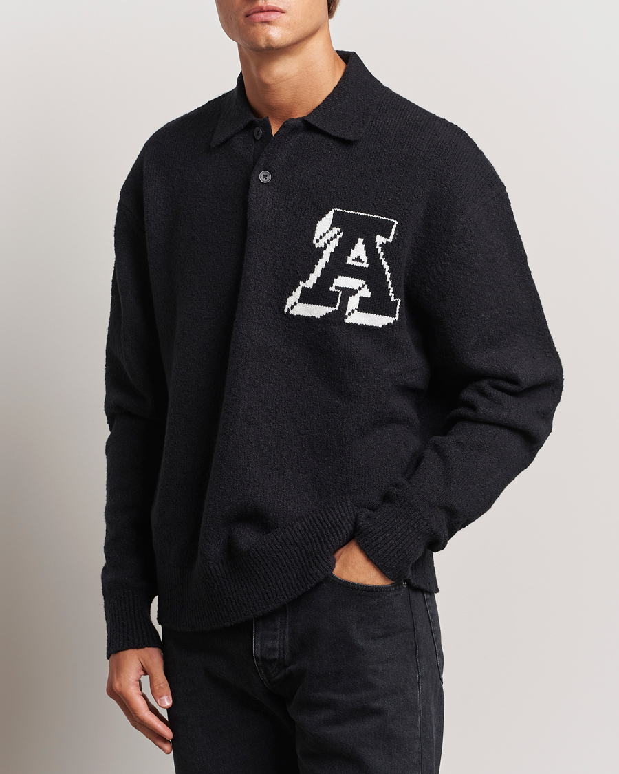 Herren | Pullover | Axel Arigato | Team Polo Sweater Black