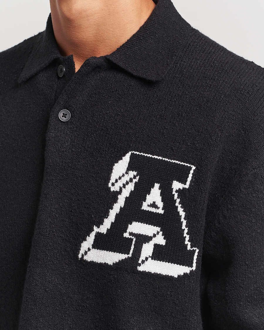Herren | Pullover | Axel Arigato | Team Polo Sweater Black