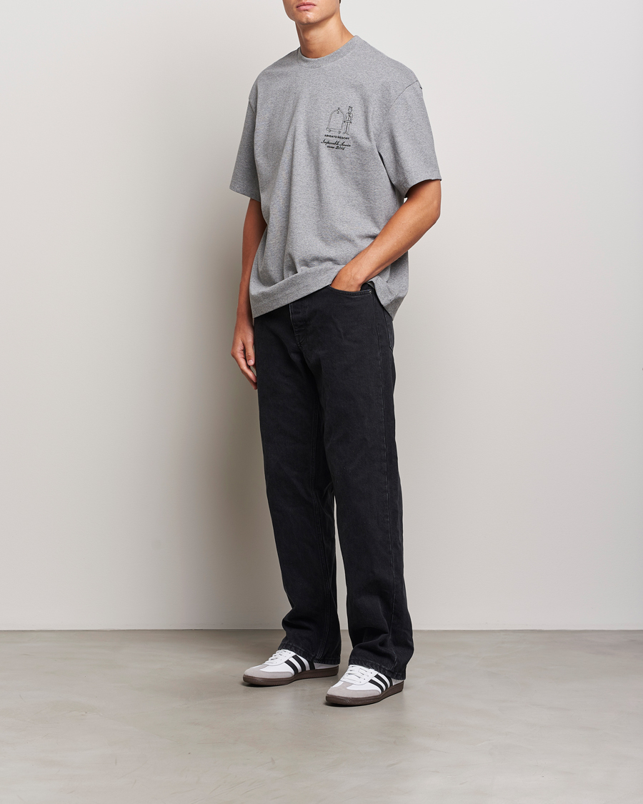 Herren | T-Shirts | Axel Arigato | Resort T-Shirt Grey Melange