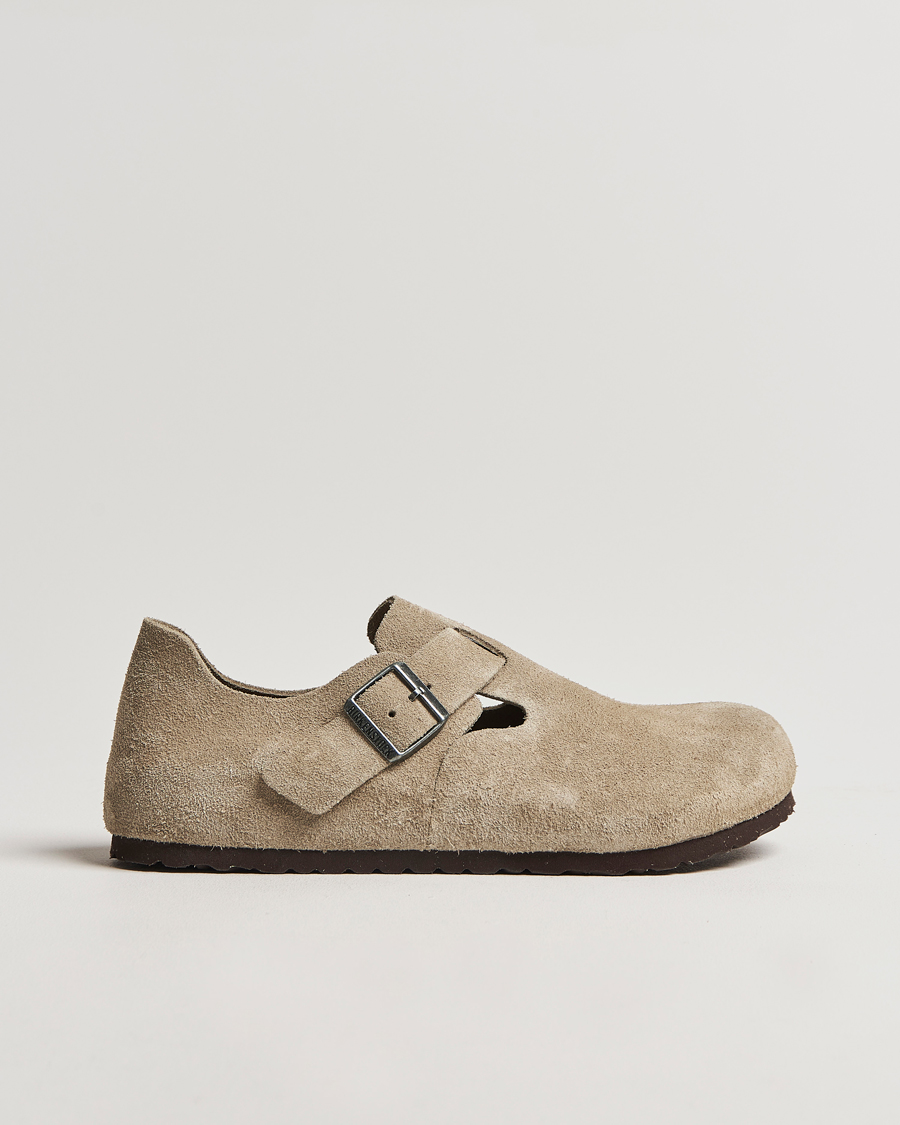 Herren | Sandalen & Pantoletten | BIRKENSTOCK | London Suede Leather Taupe