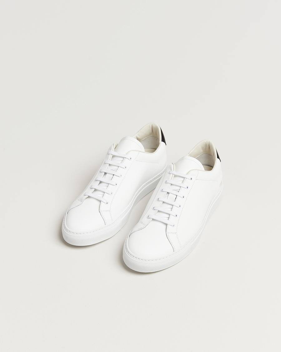 Herren | Sneaker | Common Projects | Retro Classic Leather Sneaker White/Black