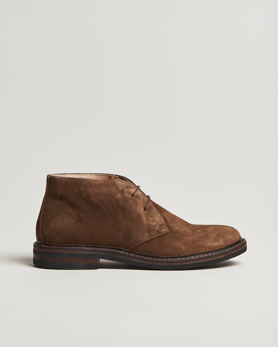 Herren | Astorflex Greenflex Dainite Desert Boot Dark Khaki Suede | Astorflex | Greenflex Dainite Desert Boot Dark Khaki Suede