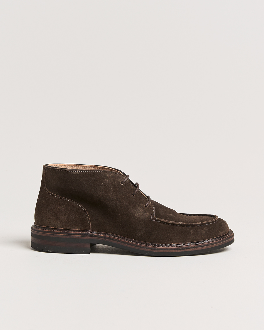 Herren | Astorflex Dukeflex Dainite Chukka Boot Dark Brown Suede | Astorflex | Dukeflex Dainite Chukka Boot Dark Brown Suede