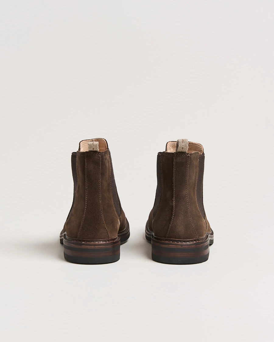 Herren | Astorflex Bitflex Dainite Chelsea Boot Dark Brown Suede | Astorflex | Bitflex Dainite Chelsea Boot Dark Brown Suede