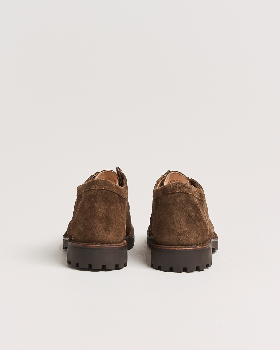 Herren | Astorflex Beenflex Rubber Sole Shoe Dark Khaki Suede | Astorflex | Beenflex Rubber Sole Shoe Dark Khaki Suede