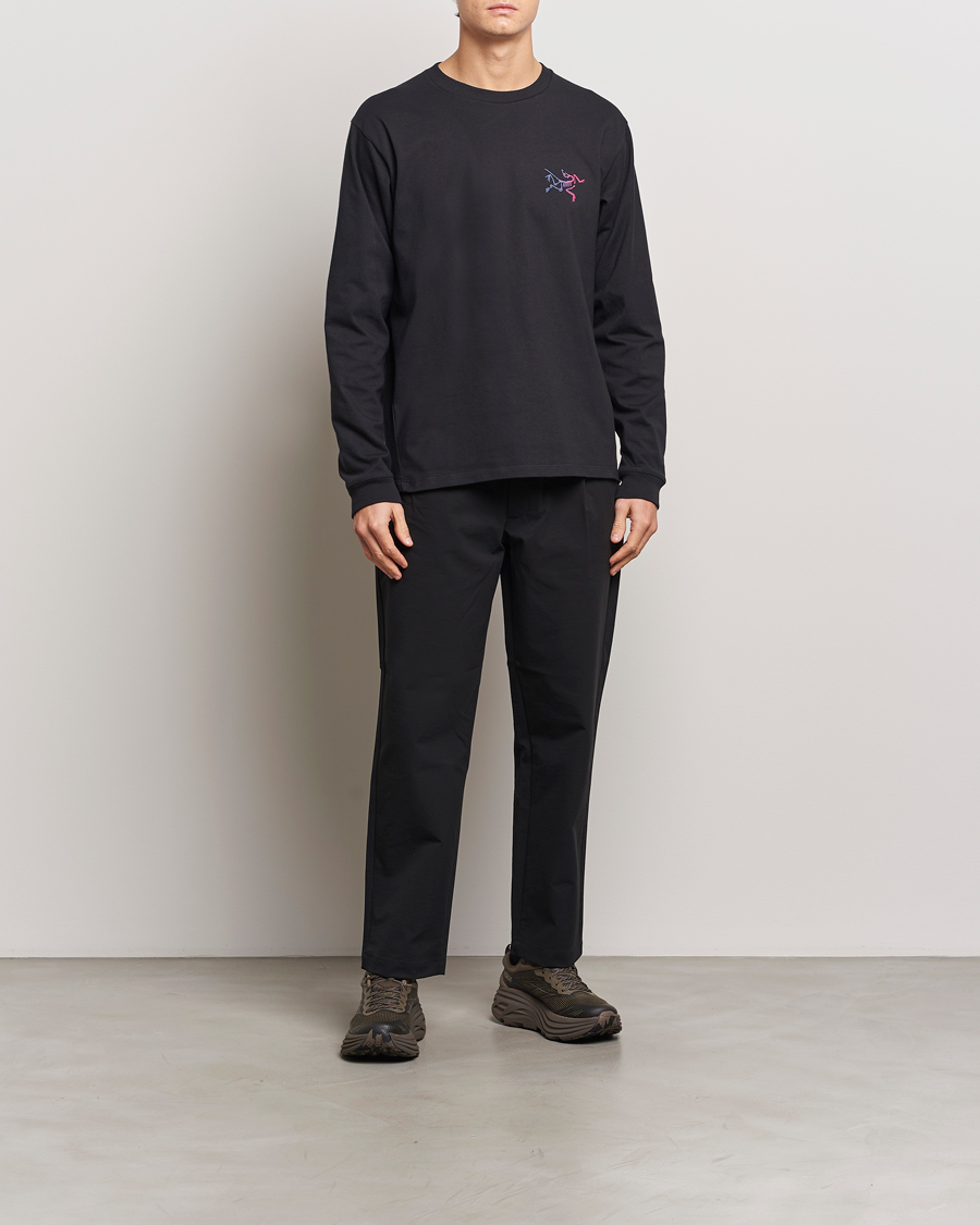Herren | T-Shirts | Arc'teryx | Kragg Heavy Cotton Long Sleeve T-Shirt Black