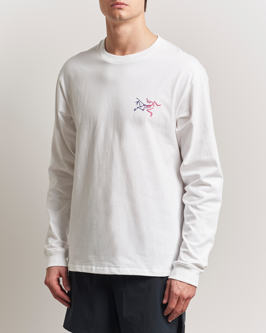 Herren | T-Shirts | Arc'teryx | Kragg Heavy Cotton Long Sleeve T-Shirt White