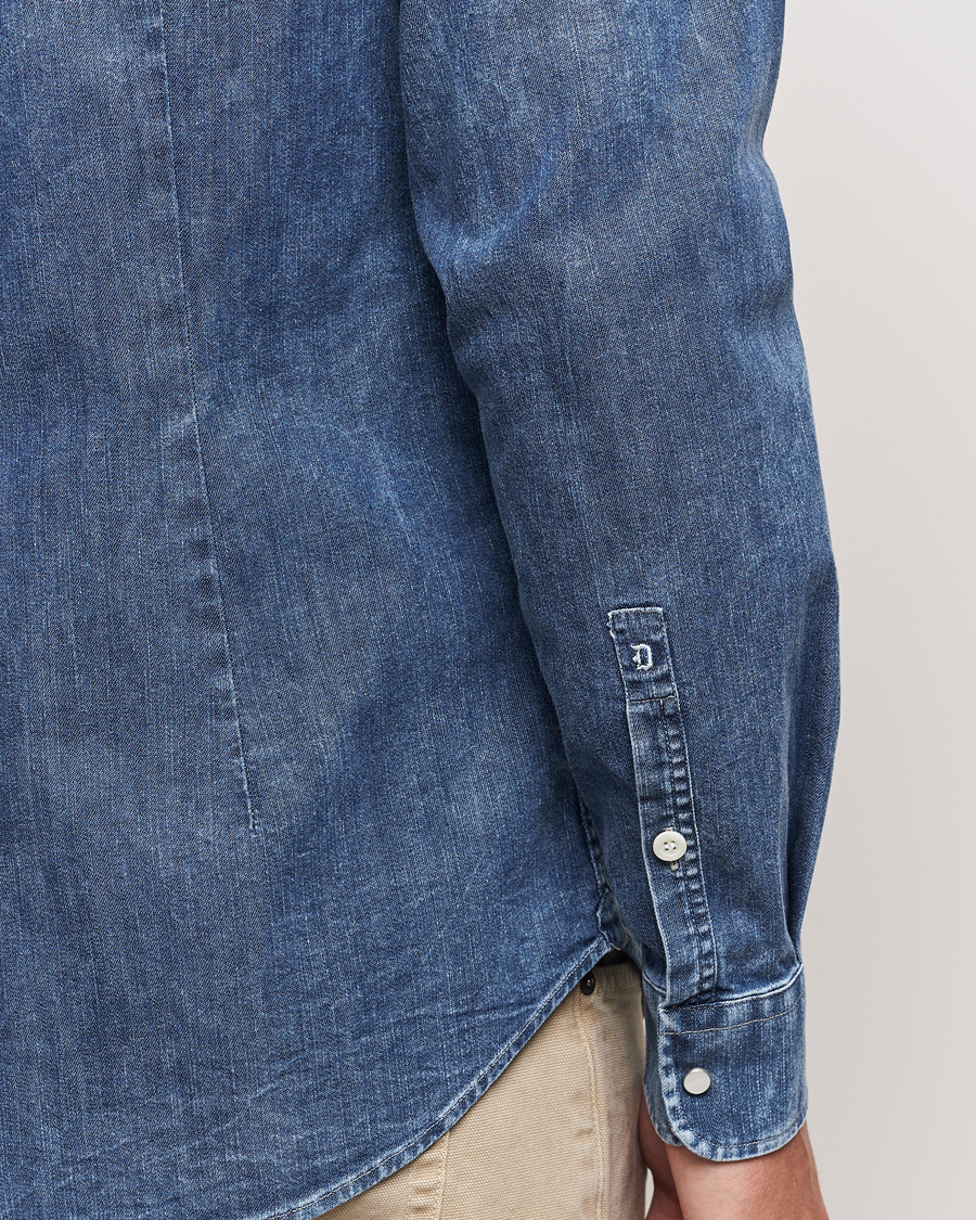 Herren | Hemden | Dondup | Slim Fit Denim Shirt Medium Blue