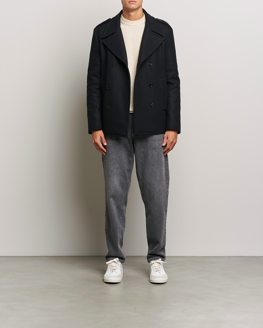 Herren | Jacken | Dondup | Wool Peacoat Black