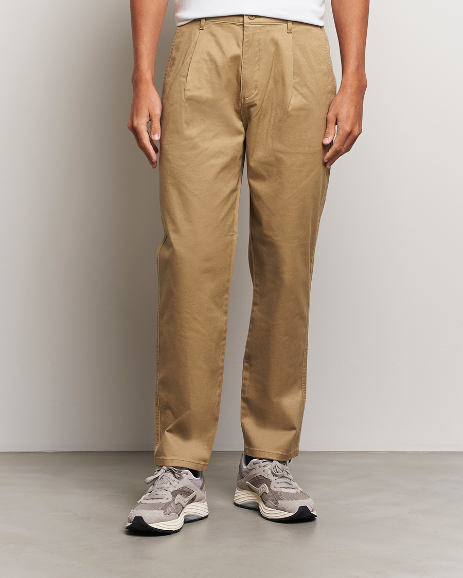 Herren | Hosen | Dockers | Original Pleated Cotton Chino Harvest Gold